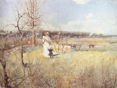 Charles conder Springtime (nn02) Sweden oil painting art